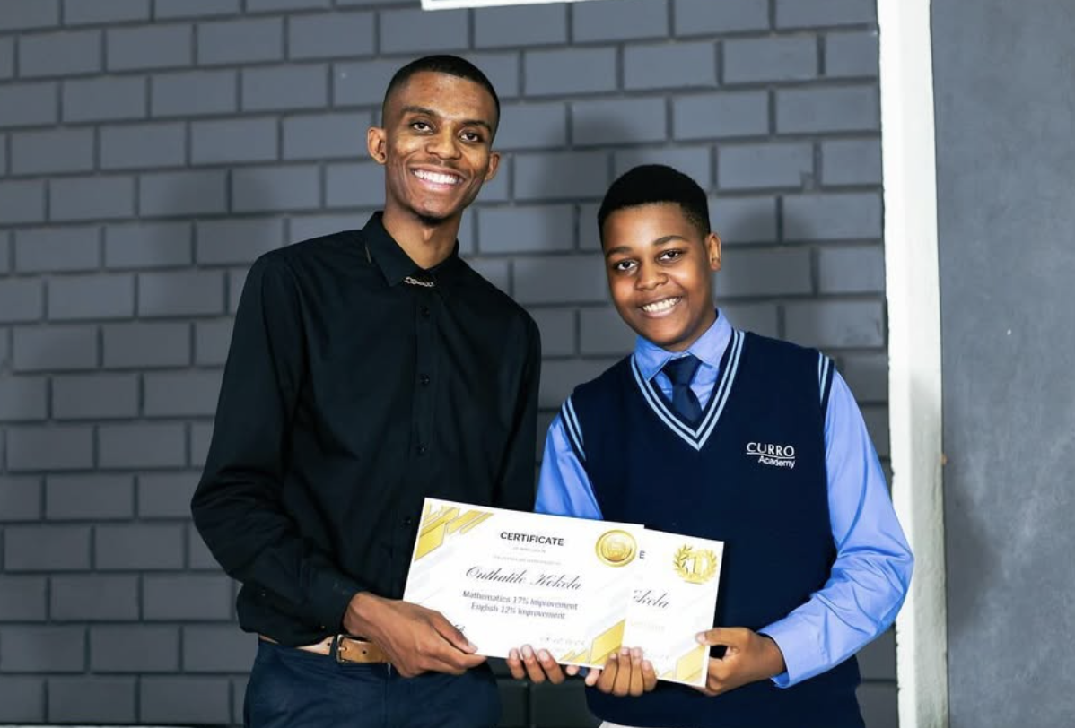 An awards ceremony for students